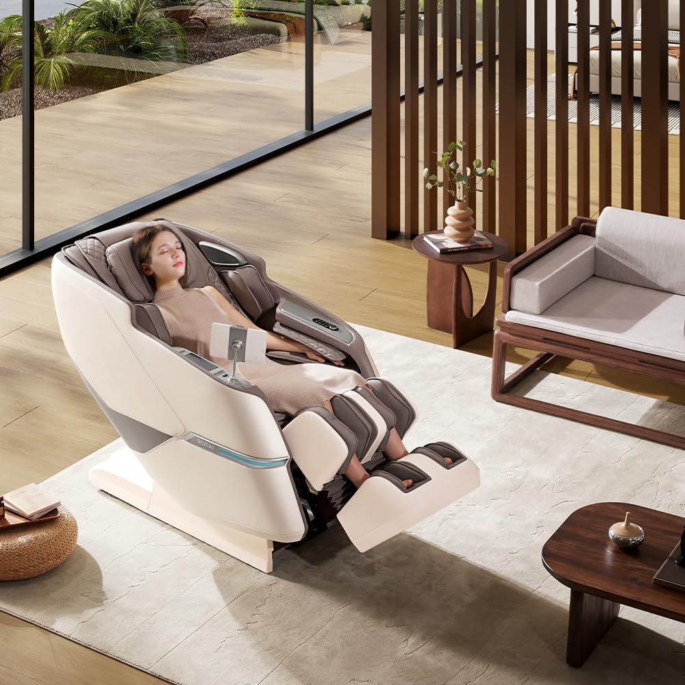 ROTAI 4D Massagesessel mit Zero-Gravity, SL-Spur, Bluetooth & Rückenheizung