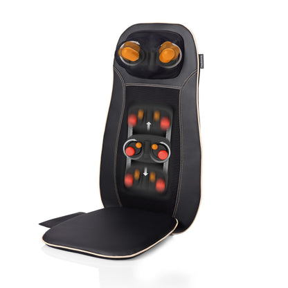 Medisana MCN Shiatsu Massagesitzauflage mit Wärme & 3 Intensitäten für Rücken & Nacken