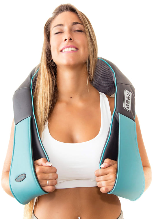 Shiatsu 3D Knetmassagegerät mit Wärme für Rücken, Nacken, Schultern & Beine