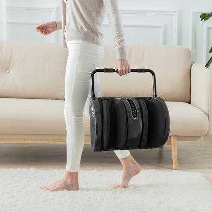 Snailax Shiatsu Fuß- & Wadenmassagegerät mit Wärme, Elektrisch mit Kneten & Rollen