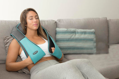 Shiatsu 3D Knetmassagegerät mit Wärme für Rücken, Nacken, Schultern & Beine