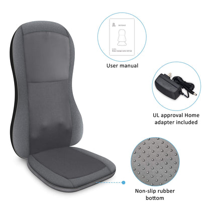 Comfier Shiatsu Massagesitzauflage 2D/3D mit Wärme
