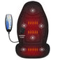 Snailax Memory-Schaum Massagesitzauflage für Rücken & Nacken mit Wärme & Vibration